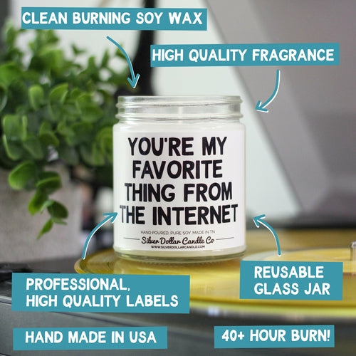 'Best Boss Ever' Scented Candle - 9/16oz 100% All-Natural Handmade Soy