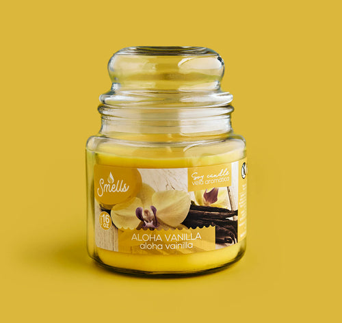 Aloha Vanilla Single Wick Scented Candle, 16 oz