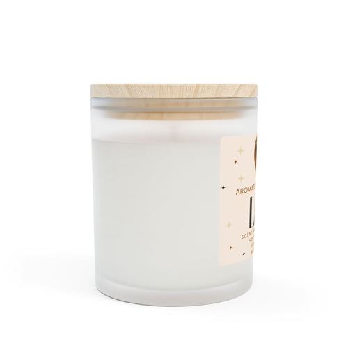 Leo Zodiac Candle, Mango Coconut Scented Soy Candle, Astrology Gift,
