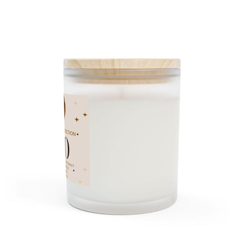 Leo Zodiac Candle, Mango Coconut Scented Soy Candle, Astrology Gift,