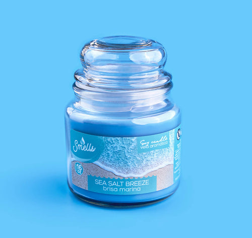 Sea Salt Breeze Single Wick Scented Candle, 16 oz