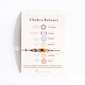 Chakra Balance crystal bracelet/anklet Eco friendly and Sustainable