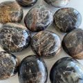 Black Moonstone Palm Stone