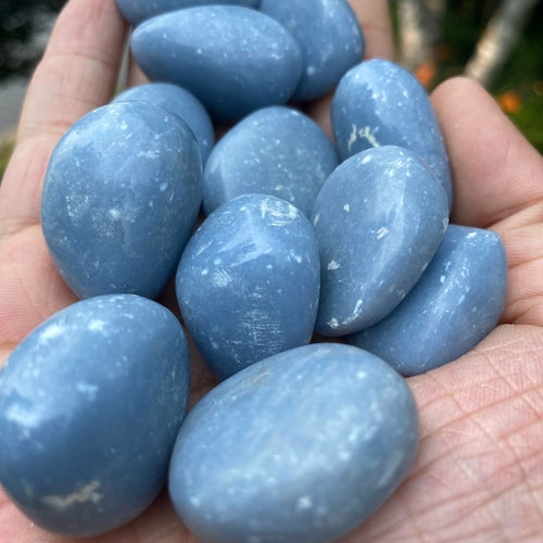 Angelite Tumbled Stones